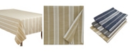 Saro Lifestyle Striped Tablecloth